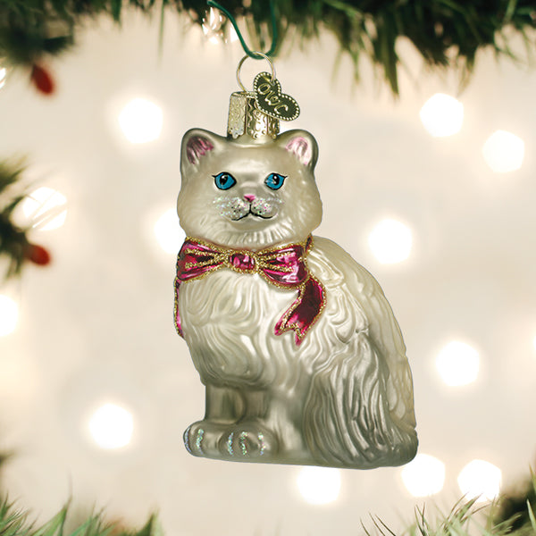 Grey Himalayan Kitty Ornament