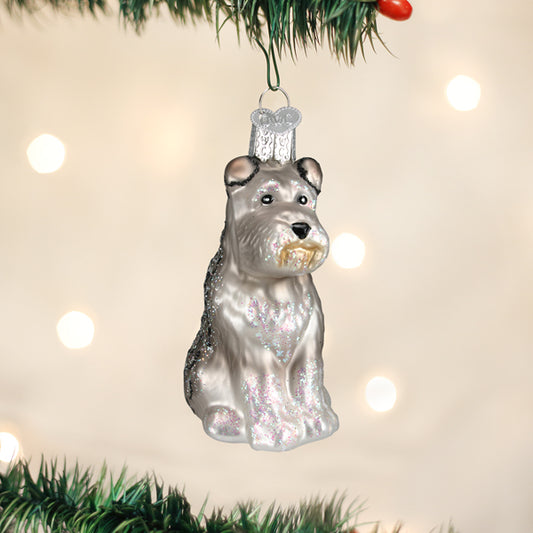 Grey Schnauzer Ornament