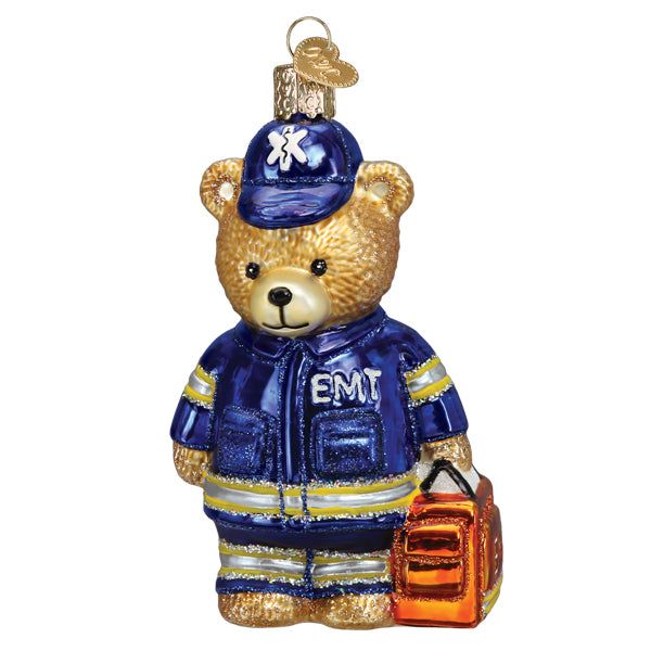 EMT Teddy Bear Ornament