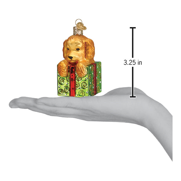 Doodle Puppy Surprise Ornament – Old World Christmas