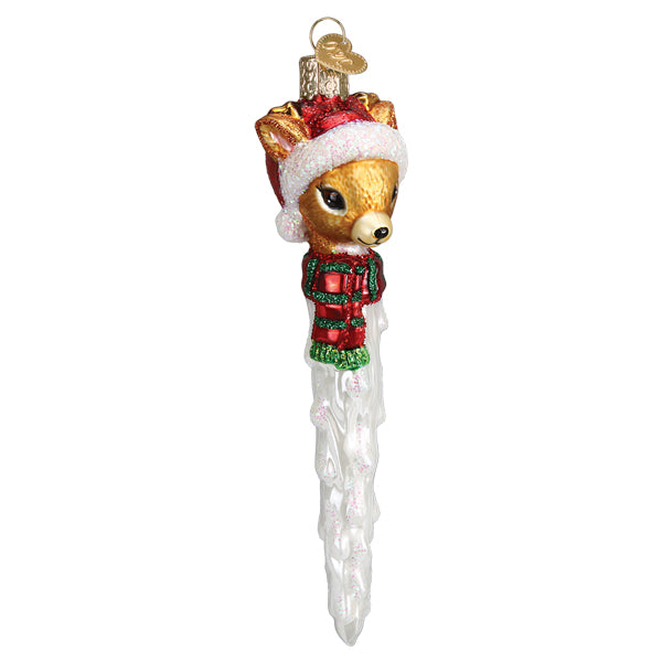 Reindeer Icicle Ornament