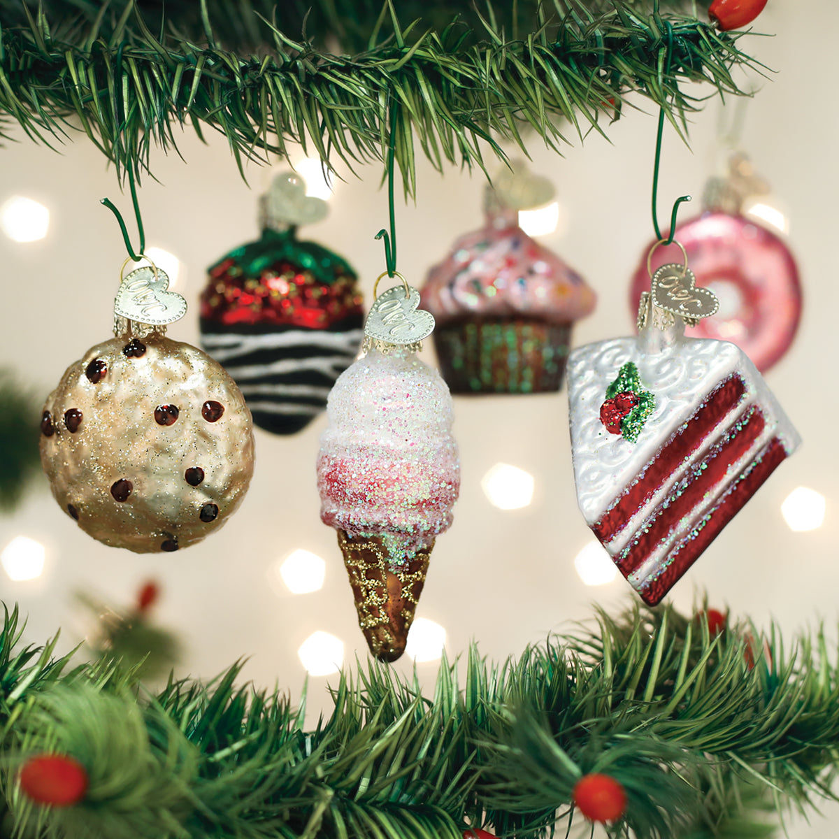 Mini Dessert Ornament Set