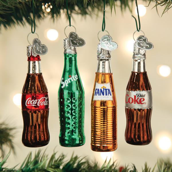 Coca-cola Mini Beverage  Set Ornament