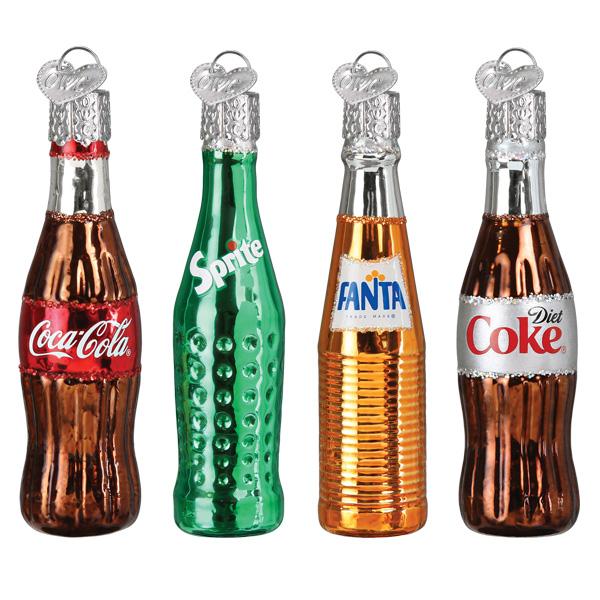 Coca-Cola® Mini Beverage Ornament Set – Old World Christmas