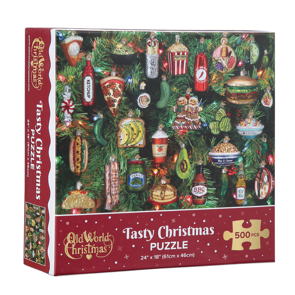 Tasty Christmas Puzzle Old World Christmas