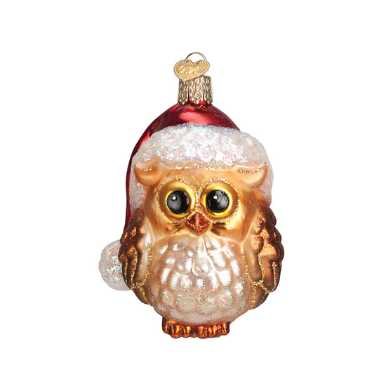 Santa Owl Ornament | Old World Christmas™
