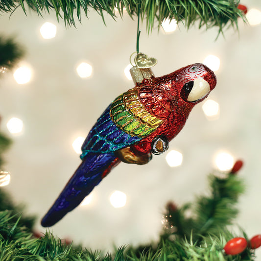 Tropical Parrot Ornament
