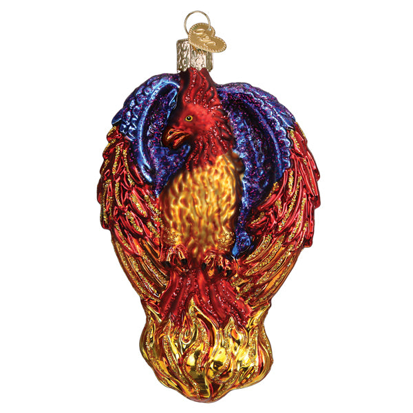 Fiery Phoenix Ornament