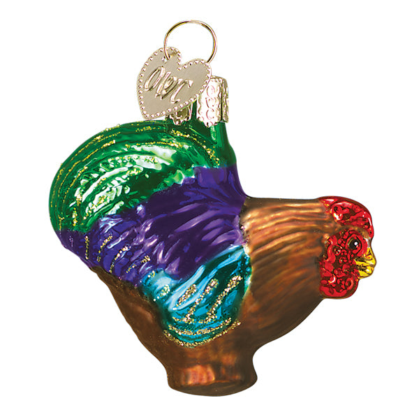 Small Rooster Ornament