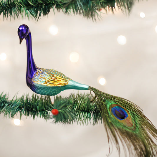 Magnificent Peacock Ornament