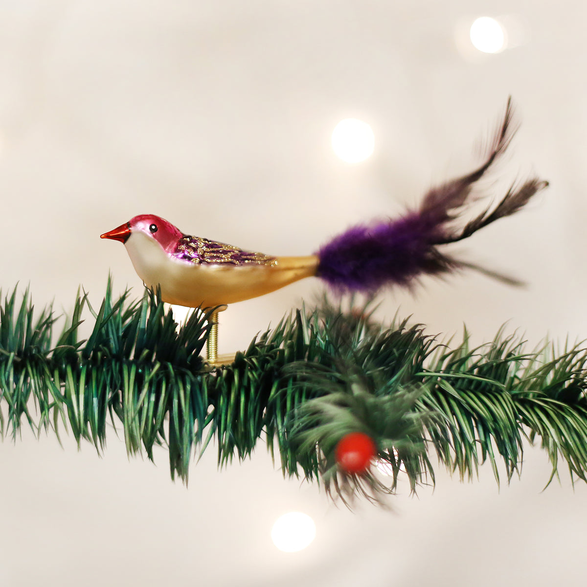 Miniature Lovebird Ornament | Old World Christmas™