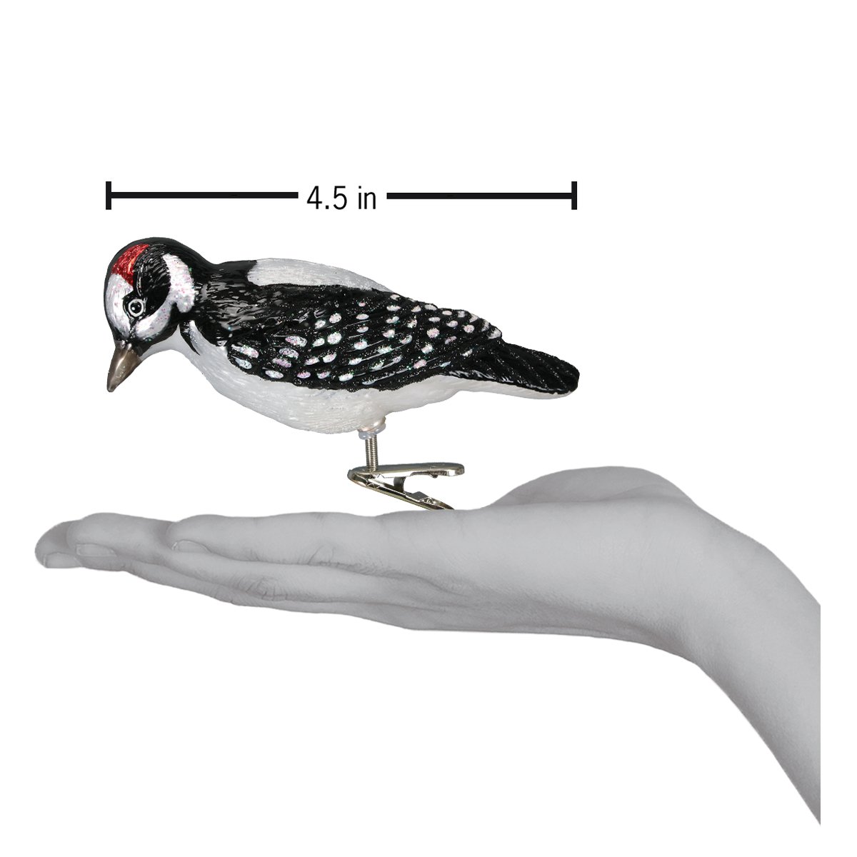 Clip-On Hairy Woodpecker