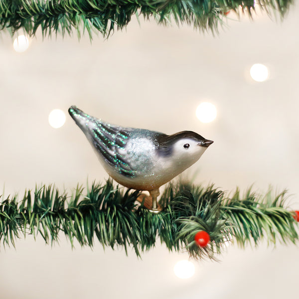 Nuthatch Ornament 