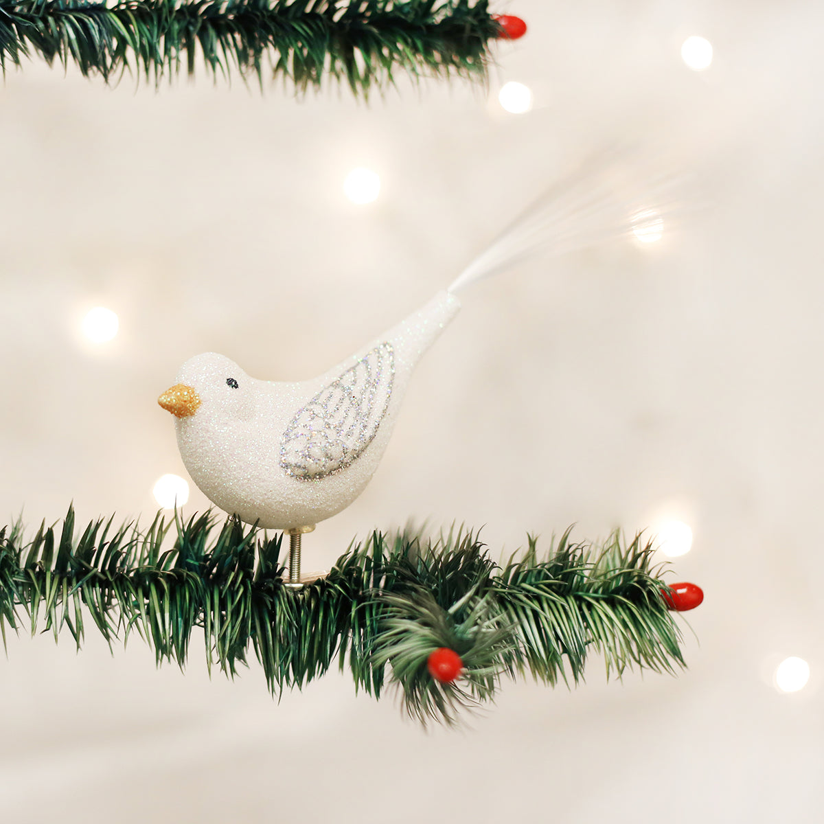 Sparkling Snowbird Ornament