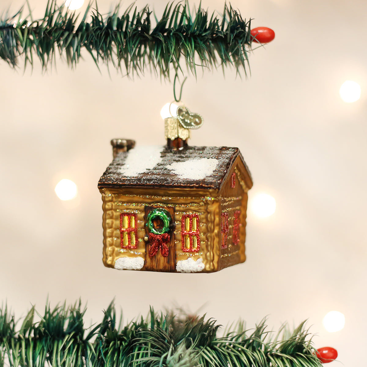Log Cabin Ornament Old World Christmas™