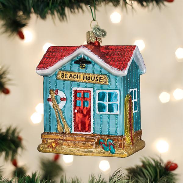 Beach House Ornament | Old World Christmas™
