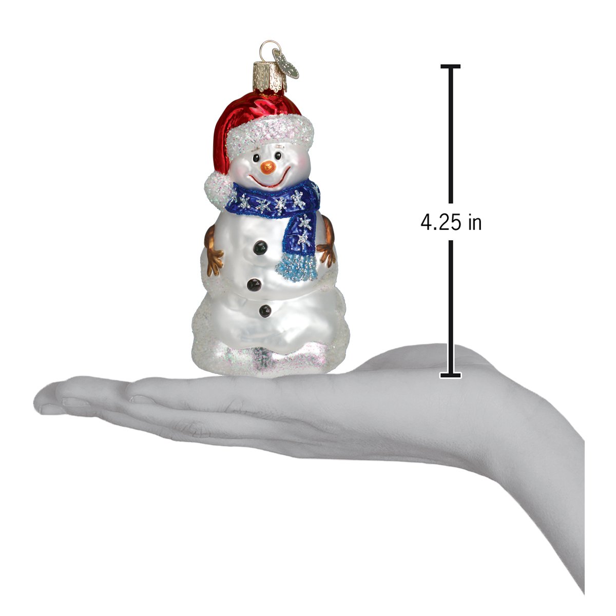 ティファニー　Snowman Ornament Beautiful Tiffany & Co. Crystal Snowman Ornament in Original