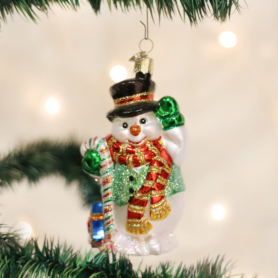 Snowman Christmas Tree Ornaments – Old World Christmas