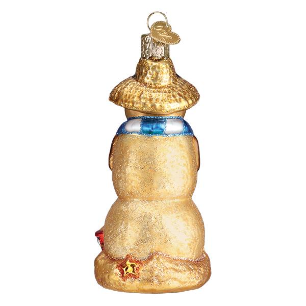 Sand Snowman Ornament Old World Christmas™