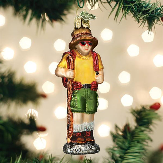 Hiker Ornament