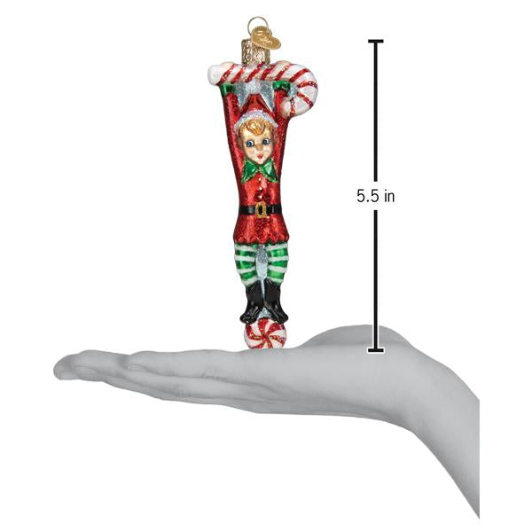 Playful Elf Ornament