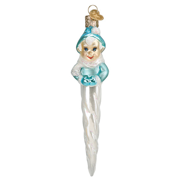 Frosty Elf Icicle Ornament