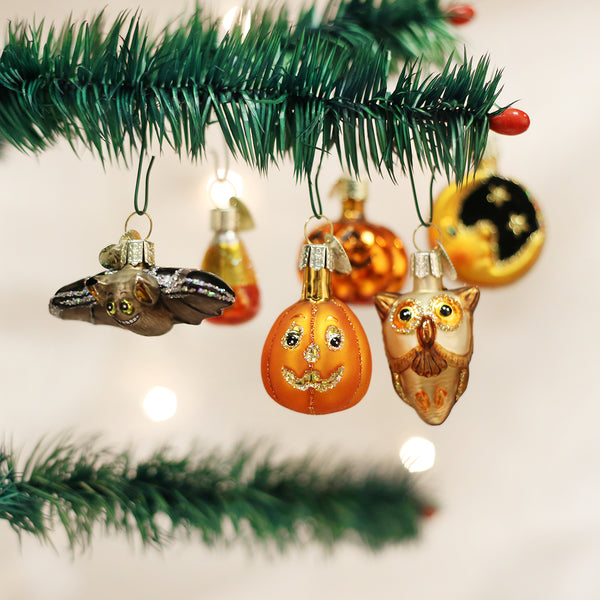 Old World Christmas Miniature Halloween Assortment Glass Blown Ornament