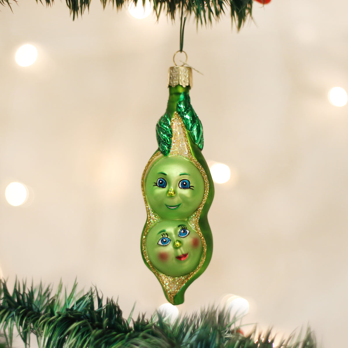 Two Peas In A Pod Ornament