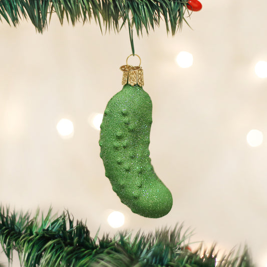 Glistening Pickle Ornament