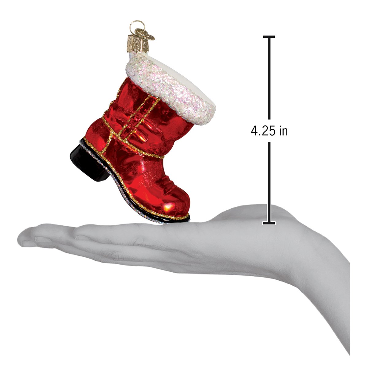 Santa's Boot Ornament