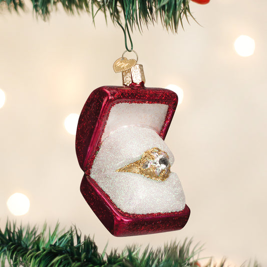 Diamond best sale ring ornament