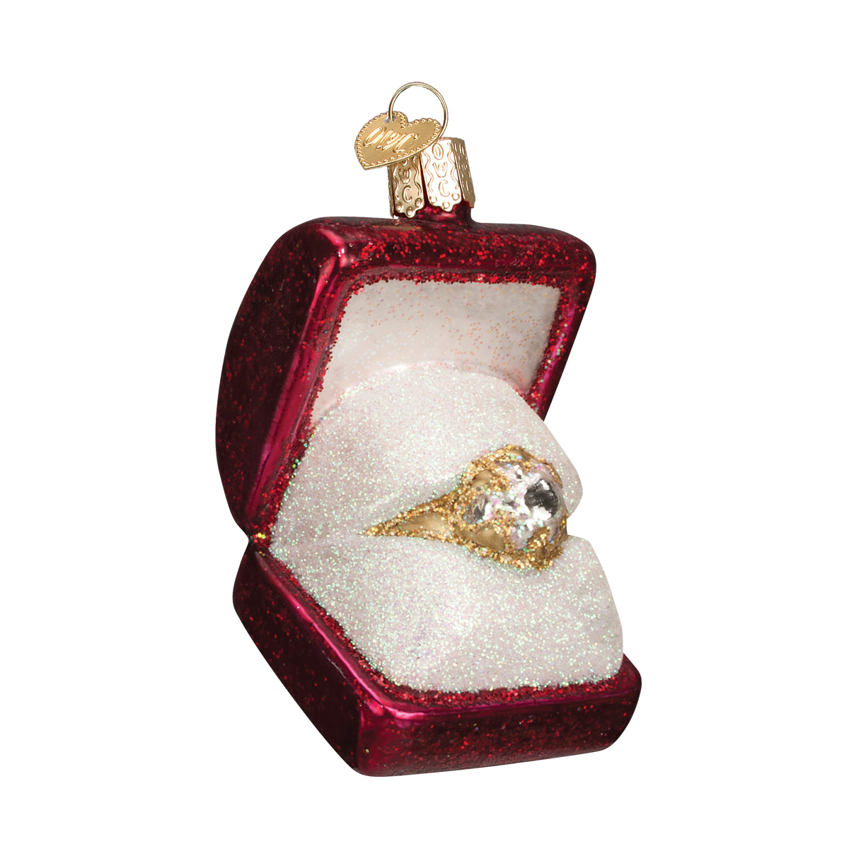 Diamond best sale ring ornament