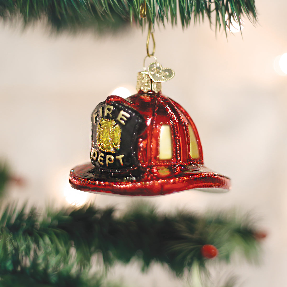 Fireman's Helmet Ornament
