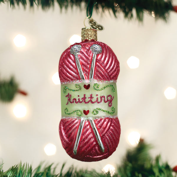 Knitting Yarn Ornament  Old World Christmas™