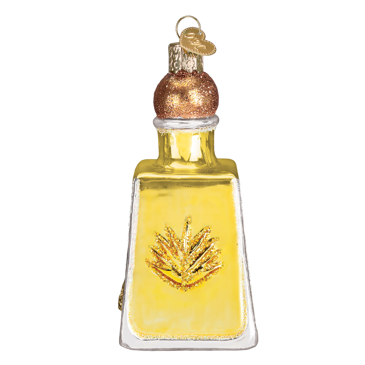 Old World Christmas Ornament Tequila Bottle - Thumbnail 2