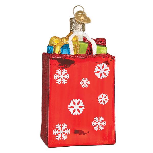 Holiday Shopping Bag Ornament | Old World Christmas™