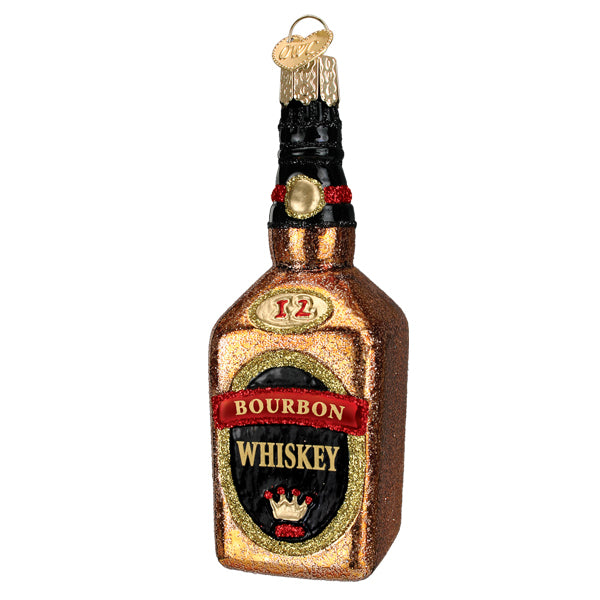 Bourbon Bottle Ornament