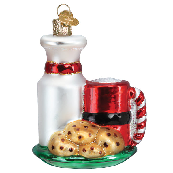 Santa's Milk & Cookies Ornament