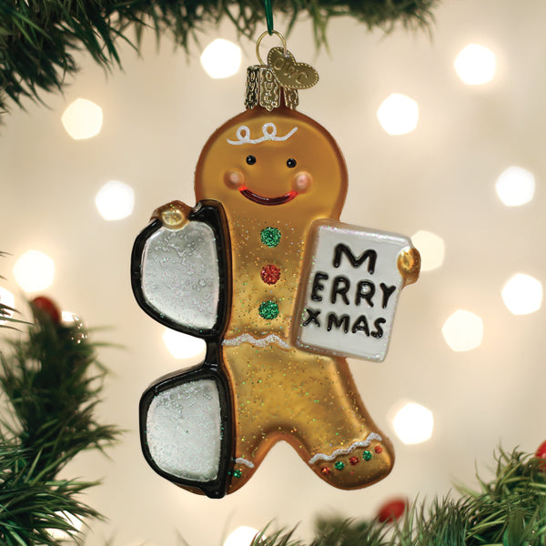Gingerbread Man Optometry Gingerbread Optometrist Ornament – Old World Christmas