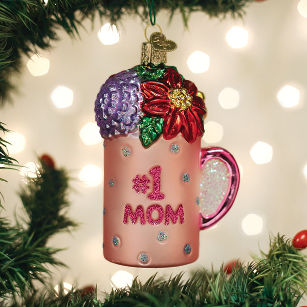Best Mom Mug Ornament