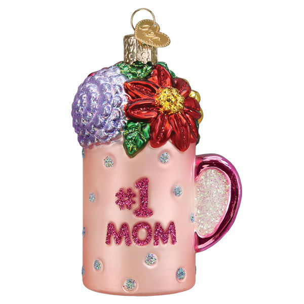 Best Mom Mug Ornament – Old World Christmas