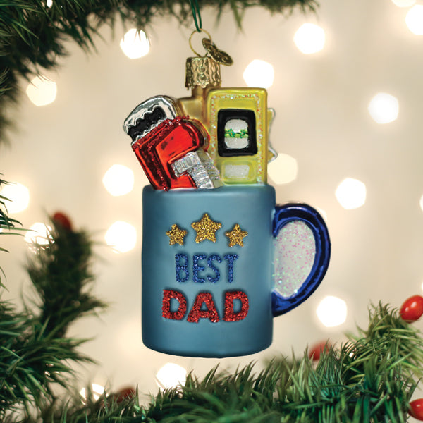 Best Dad Mug Ornament
