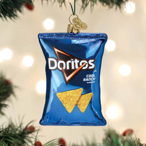 Doritos Cool Ranch Chips Ornament | Old World Christmas™ Doritos Cool Ranch Chips Ornament | Old World Christmas™