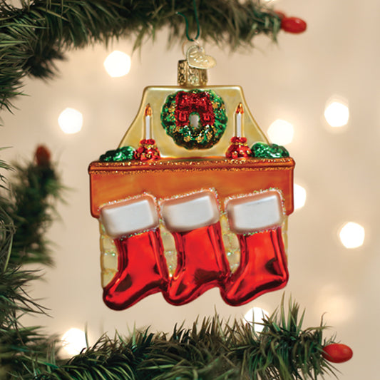 Family Of 3 Stockings Ornament