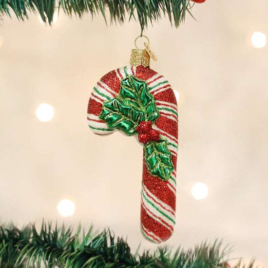 Glistening Candy Cane Ornament | Old World Christmas™