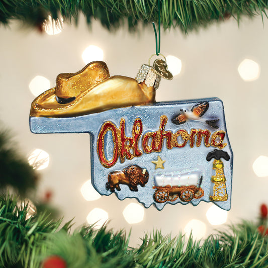 State Of Oklahoma Ornament