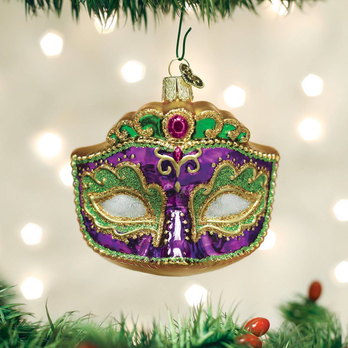 Mardi Gras Mask Ornament