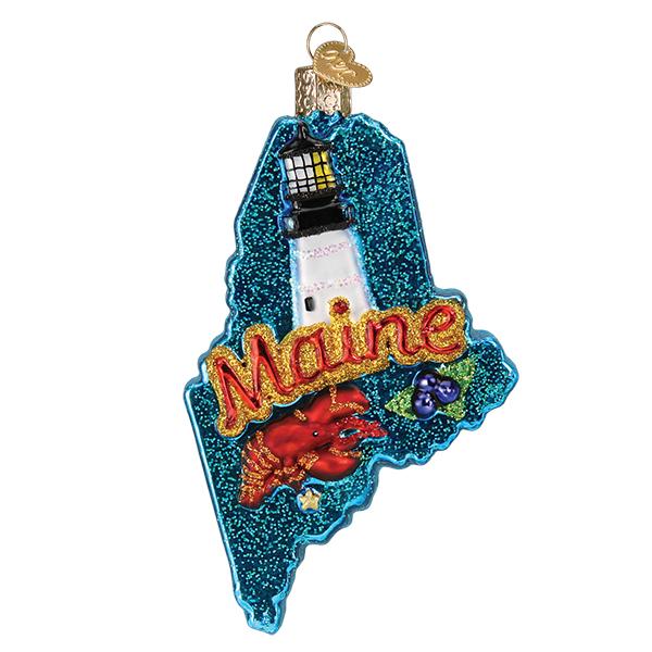 State Of Maine Ornament