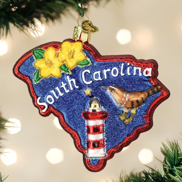 State Of South Carolina Ornament