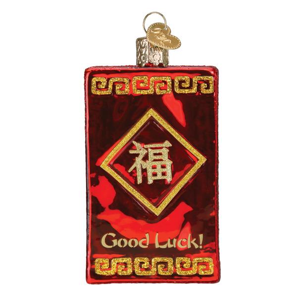 Good luck comes in red envelopes
